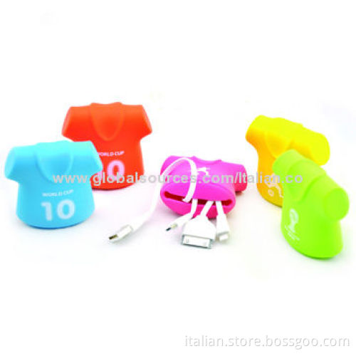 3-in-1 universal silicone USB cable for iPhone 5/iPhone 4/Samsung